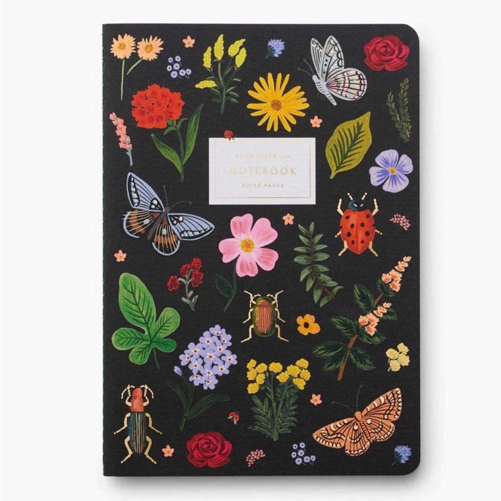 New! Rifle Paper Co. Notebooks & Pen Set - Picture 4 of 8